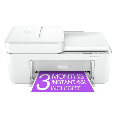 HP DeskJet 4227e Wireless All-in-One Color Inkjet Printer, Scanner, Copier, Best-for-Home, 3 Month Instant Ink Trial Included, AI-Enabled (6W7F0A)