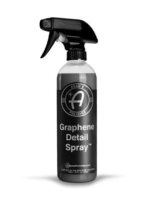 Adam's Polishes Graphene Detail Spray (16 Fl Oz) - Extend Protection of Waxes, Sealants, & Coatings | Waterless Detailer For Car Detailing | Clay Bar, Drying Aid, Add Ceramic Graphene Protection