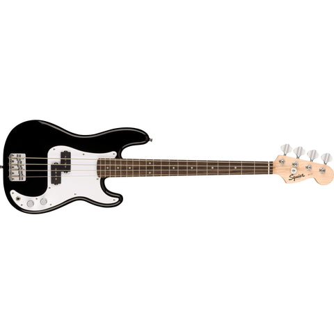 Squier Mini Precision Bass, Black, Laurel Fingerboard