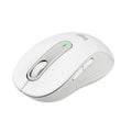 Logitech Wireless Mouse Signature M650 - Small to Medium Sized Hands, Right Handed, 2-Year Battery, Silent Clicks, Customizable Buttons, Bluetooth, PC/Mac/Chromebook - Off White