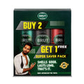 Brut Original, Musk and Attraction Deodorant Spray for Men, 200 ml (Buy 2 Get 1)