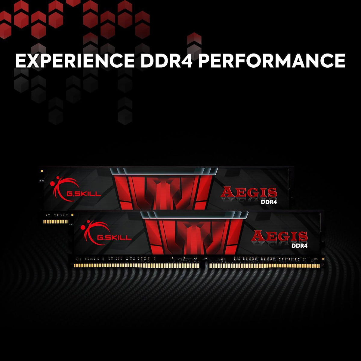 G.SKILL AEGIS Series (XMP) DDR4 RAM 16GB (2x8GB) 3200MT/s CL16-18-18-38 1.35V Intel AMD Desktop Computer Memory UDIMM (F4-3200C16D-16GIS)