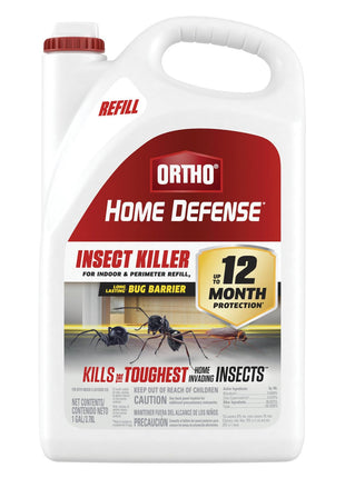 Ortho Home Defense Insect Killer for Indoor and Perimeter Refill2 - Ready-To-Use Bug Spray Refill, Kills Ants, Roaches, and Spiders, 1 gal.