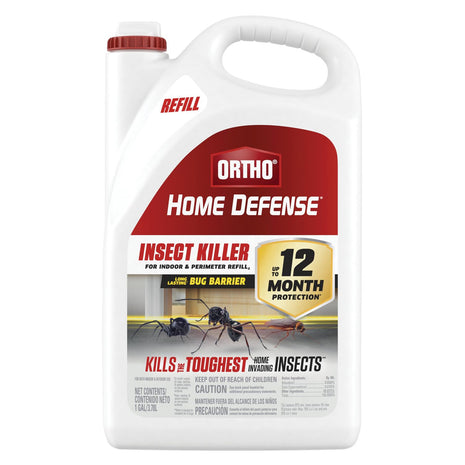 Ortho Home Defense Insect Killer for Indoor and Perimeter Refill2 - Ready-To-Use Bug Spray Refill, Kills Ants, Roaches, and Spiders, 1 gal.