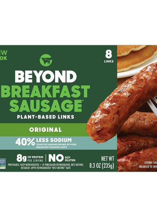 Beyond Breakfast Sausage Plant Based Links, Original, 8.3 Oz