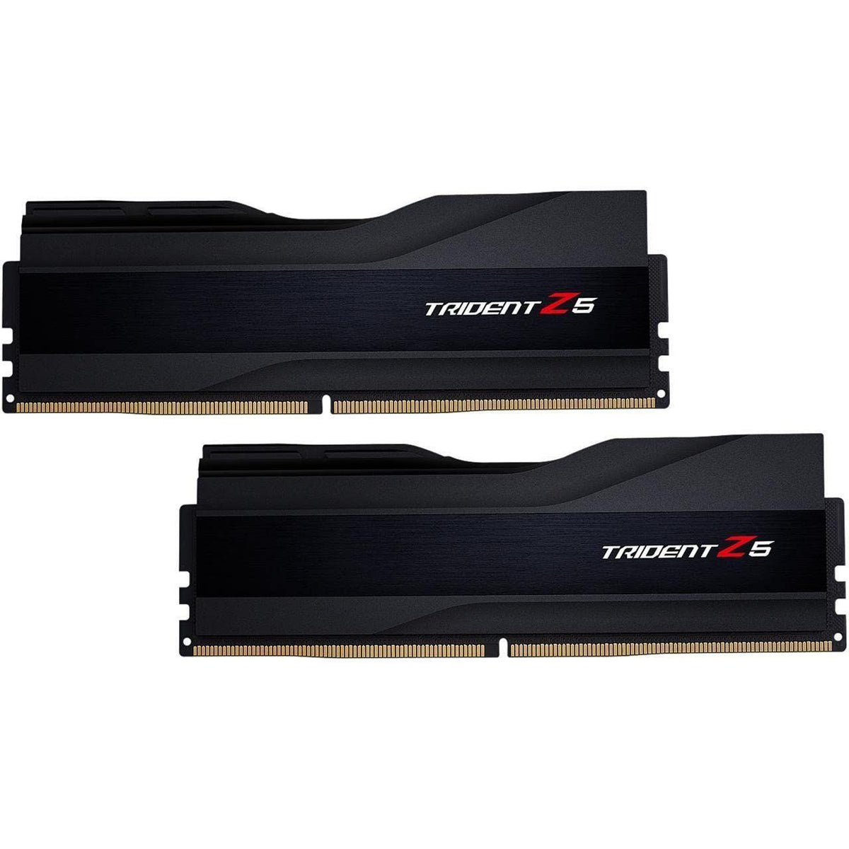 G.SKILL Trident Z5 Series (Intel XMP 3.0) DDR5 RAM 32GB (2x16GB) 6400MT/s CL32-39-39-102 1.40V Desktop Computer Memory UDIMM - Matte Black (F5-6400J3239G16GX2-TZ5K)