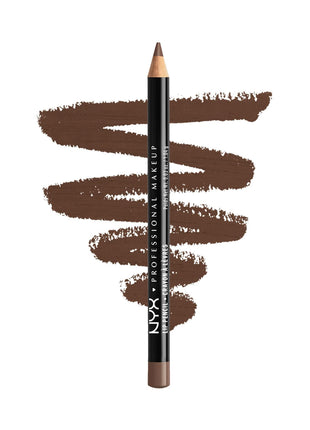 NYX PROFESSIONAL MAKEUP Slim Lip Pencil, Long-Lasting Creamy Lip Liner - Espresso