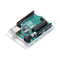 Arduino Uno REV3 [A000066] – ATmega328P Microcontroller, 16MHz, 14 Digital I/O Pins, 6 Analog Inputs, 32KB Flash, USB Connectivity, Compatible with Arduino IDE for DIY Projects and Prototyping