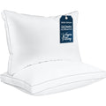 Utopia Bedding Bed Pillows for Sleeping Queen Size (White), Set of 2, Cooling Hotel Quality, Gusseted Pillow for Back, Stomach or Side Sleepers