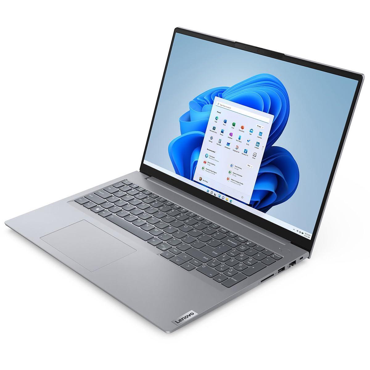 Lenovo ThinkBook 16 G6 IRL 16" WUXGA 1920 x 1200 Touchscreen Notebook Intel Core i5 13th Gen i5-1335U 16GB RAM 512GB SSD Artic Gray