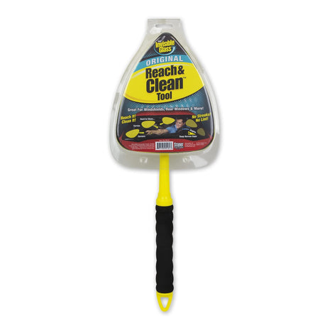 Invisible Glass 95161 Reach and Clean Tool (1-Piece) - Window Wand Glass Cleaning Tool for Windshields, Cleaner for Auto Glass, Hard-to-Reach Places