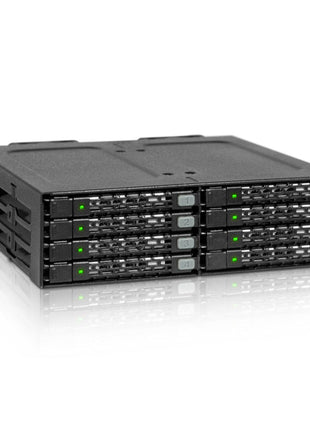 ICY DOCK ToughArmor MB998SP-B Drive Enclosure Internal, Matte Black