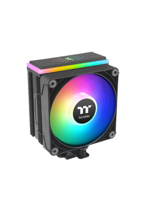 Thermaltake ASTRIA 200 ARGB CPU Cooler, Compatible with Latest Intel LGA 1851/1700 and AMD AM5 CPU, Single Tower, 210W TDP Cooling Power, CL-P119-AL12SW-A