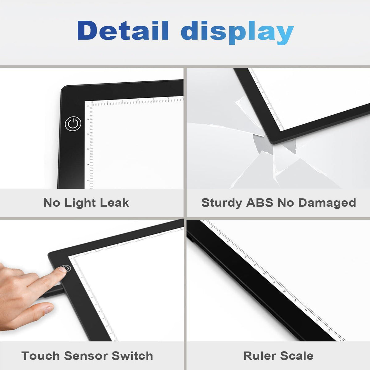 Slide Viewer Light Box, Ultra-Thin A4 USB Powered Light Scanner for Photo Slide and Film Negative Scanning, Christmas Gift, Tattoo Drawing, Artist Sketching