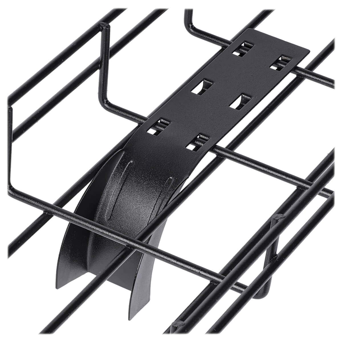 Tripp Lite Cable Exit Clip, Dropout Waterfall Shape Kit for Witre Mesh Cable Trays, 45 mm Wide (SRWBDROP)