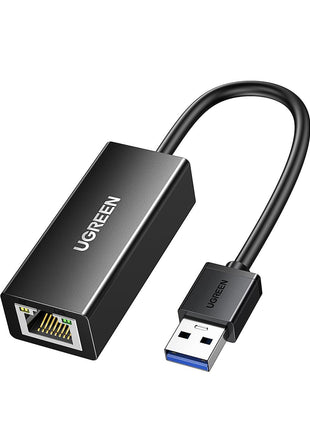 UGREEN USB to Ethernet Adapter, 1000Mbps Plug and Play with USB 3.0 | Driver Free, RJ45 LAN Network Dongle Compatible with Nintendo Switch, Laptop, PC, MacBook, Windows, macOS, Linux