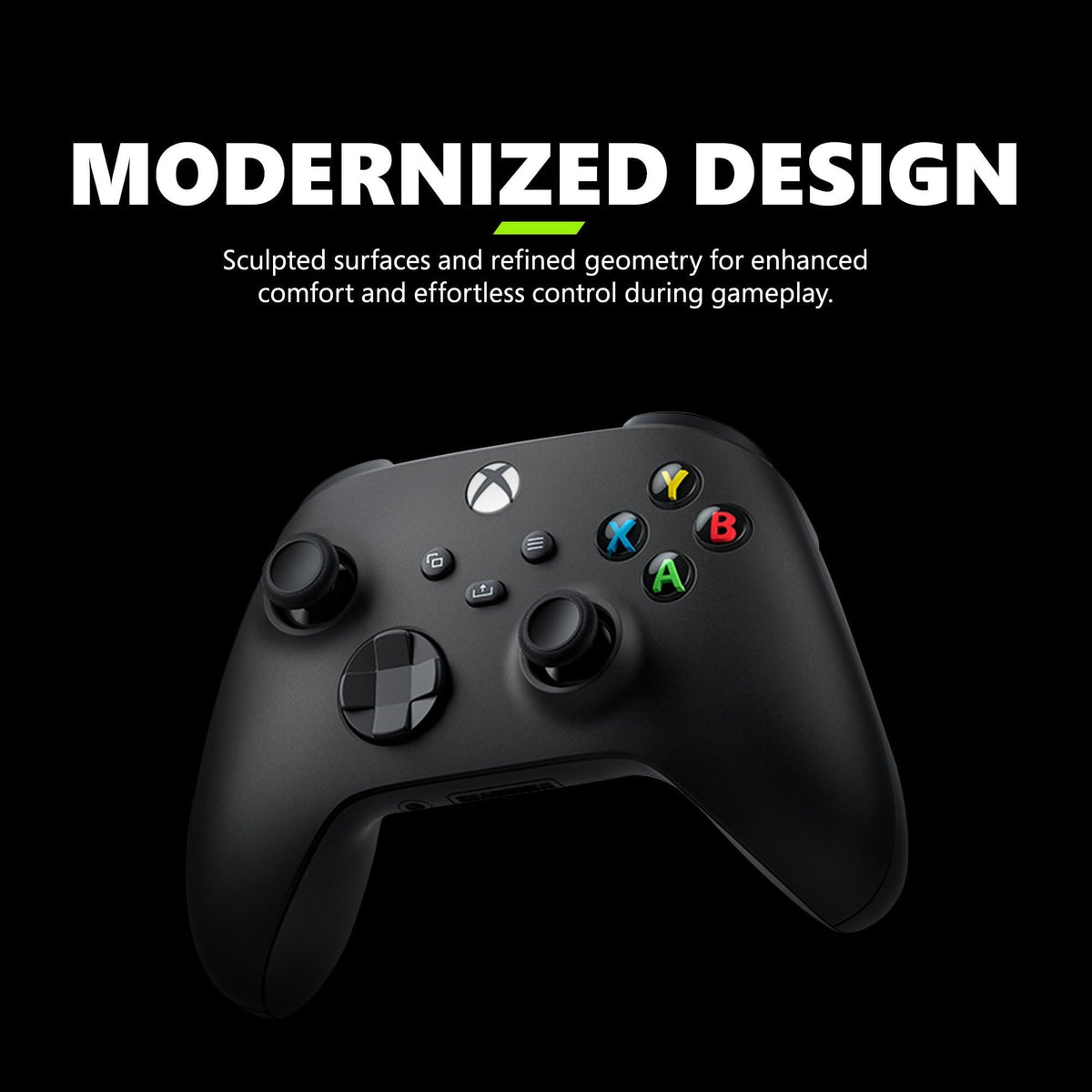 Xbox Core Wireless Gaming Controller – Carbon Black Series X|S, One, Windows PC, Android, and iOS