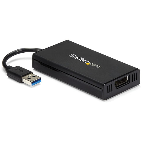 StarTech USB 3.0 to 4K DisplayPort External Multi Monitor Video Graphics Adapter - USB 3.0 Video Card - Ultra HD 4K (USB32DP4K)