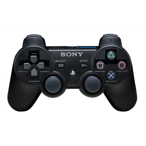 Playstation 3 Dualshock 3 Wireless Controller (Black) (Renewed)