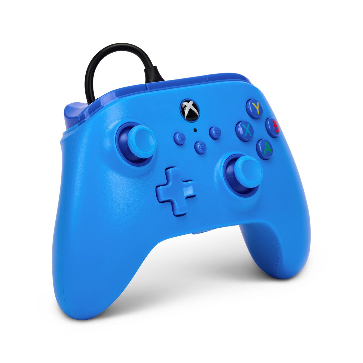 PowerA Wired Controller for Xbox Series X|S - Blue, gamepad, video game/gaming controller, works with Xbox One, Officially Licensed