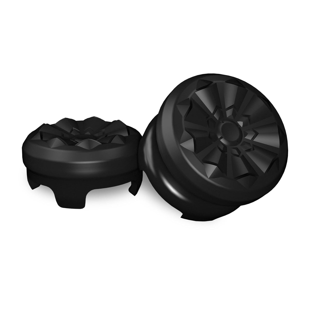 KontrolFreek Aim Boost Kit for PlayStation 5 (PS5) and PlayStation 4 (PS4) Controller | Includes Performance Thumbsticks and Precision Rings | Black Galaxy Edition