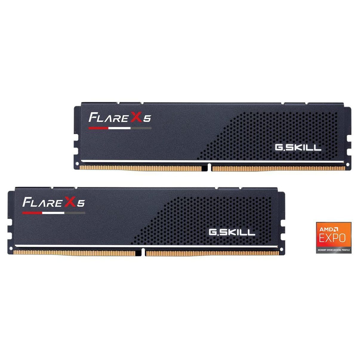 32GB G.Skill DDR5 Flare X5 5600MHz CL36 1.20V Dual Channel Kit (2X 16GB) AMD Expo Matte Black
