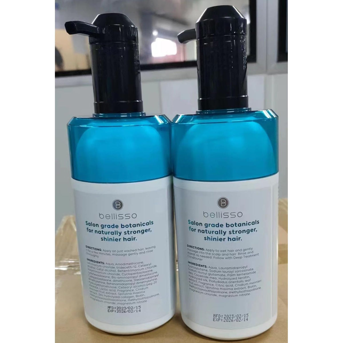 Biotin Shampoo and Conditioner Set - Sulfate and Paraben Free Treatment for Men and Women - Hair Thickening Volumizing Products to Help Boost Thinning Hair with Added Keratin