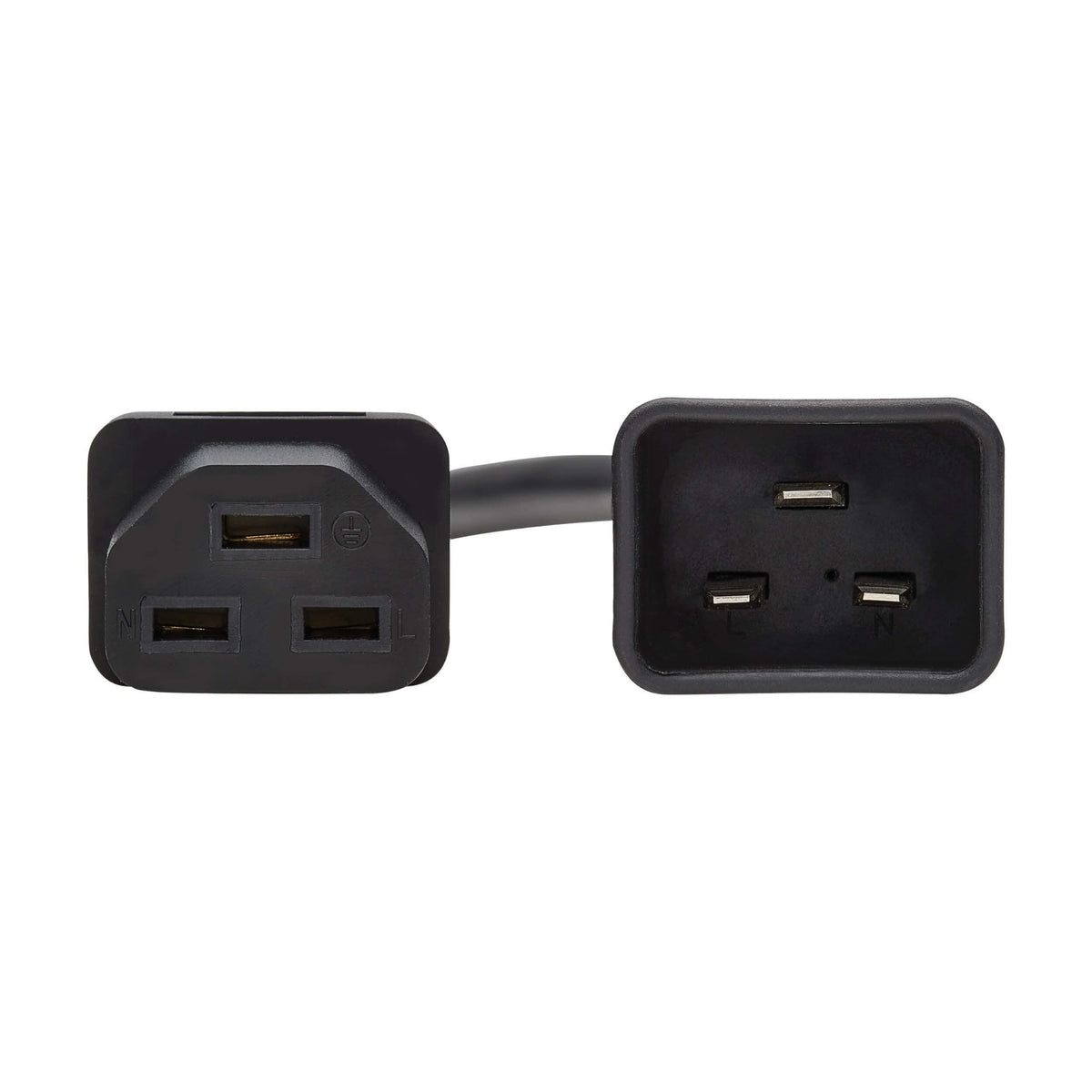 Tripp Lite C20 to C21 Power Extension Cord, 6 Feet / 1.8 Meters, 20 Amps, 250 Volts, 12 AWG, Heavy Duty Jacket, Black, IEC-320-C20 to IEC-320-C21, Manufacturer's Warranty (P035-006)