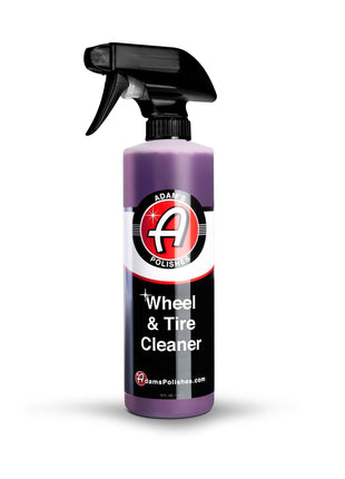 Adam's Polishes Wheel & Tire Cleaner 16oz - Professional All in One Car Wash Wheel Well Cleaning Spray for Car Detailing | Safe On Most Rim Finishes