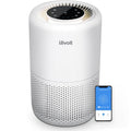 LEVOIT Air Purifier for Home Bedroom Dorm Room, Smart WiFi Alexa Control, AHAM VERIFIDE, 3 in 1 Filter with HEPA Sleep Mode for Allergens, Pollutants, Smoke, Dust, Core 200S P, White