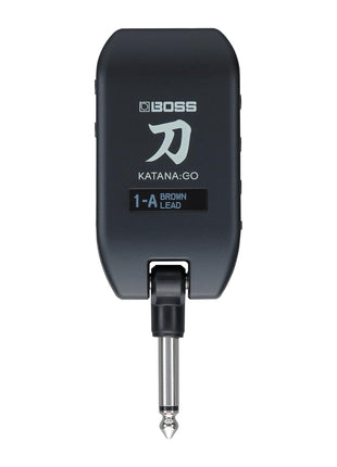 BOSS KATANA:GO | Personal Headphone Amplifier for Guitar & Bass | Ready To Play Sounds from Stage Class Katana Amps | Advanced Spatial Technology | Edit Tones & Stream Backing Music via Bluetooth