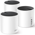 TP-Link Deco X55 AX3000 WiFi 6 Mesh System - Covers up to 6500 Sq.Ft, Replaces Wireless Router and Extender, 3 Gigabit Ports per Unit, Supports Ethernet Backhaul, Deco X55(3-Pack)