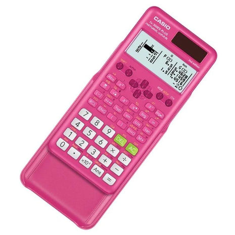 Casio fx-300ES Plus 2nd Edition Scientific Calculator, 262 Functions, Natural Textbook Display, Pink
