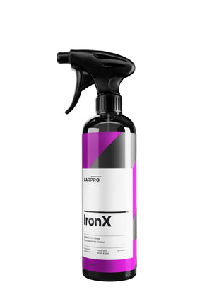 CARPRO IronX Iron Remover: Stops Rust Spots and Pre-Mature Failure of the Clear Coat, Iron Contaminant Removal - 500mL with Sprayer (17oz)
