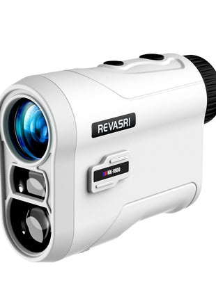 REVASRI Golf Rangefinder with Slope and Pin Lock Vibration, External Slope Switch for Golf Tournament Legal, Rangefinders with Rechargeable Battery 600/1000YDS Laser Range Finder