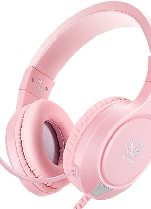 Masacegon Gaming Headset for PC,Gaming Headphone Compatible with Xboxone,PS4,Nintendo Switch,3.5mm Over-Ear Headphones with Noise Canceling Feature