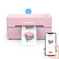 MUNBYN Bluetooth Thermal Label Printer, 130B Wireless 4x6 Shipping Label Printer for Shipping Packages Small Business Office or Home, Compatible with iPhone Android iPad Windows macOS Chrome Etsy eBay