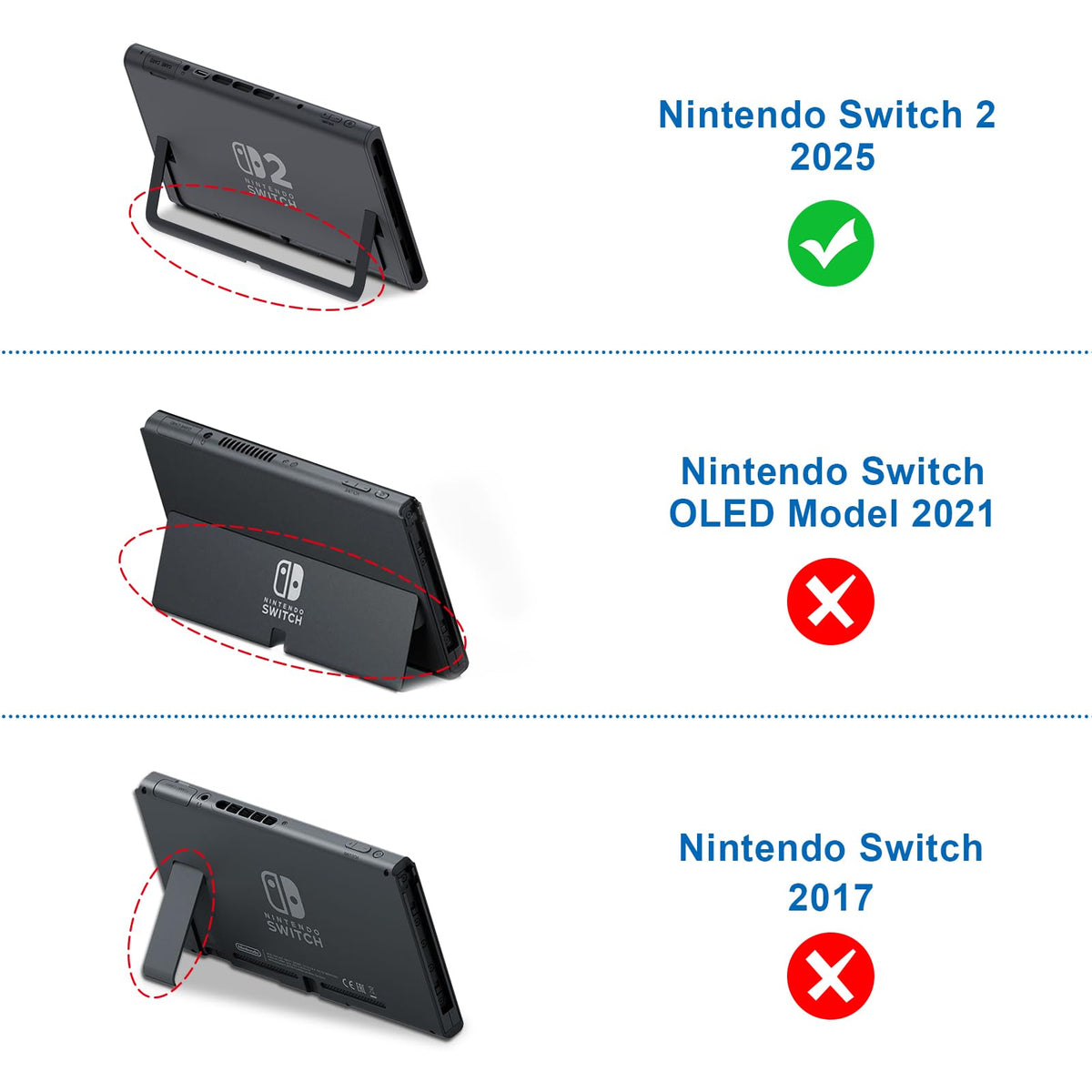 FINTIE Carrying Case for Nintendo Switch 2 (2025), Shockproof Hard Shell Switch 2 Case, Protective Cover Travel Bag with 19 Game Card & 2 Micro SD Card Slots & Inner Pocket, Starry Sky