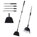 Yocada Snow Shovel ice Scraper Tool 66.3 inch Tall Long Handle Heavy Duty Snow Ice Remover Scraper Weed Removal Tool for Driveway Walkway Road Outdoor Garden Lawn
