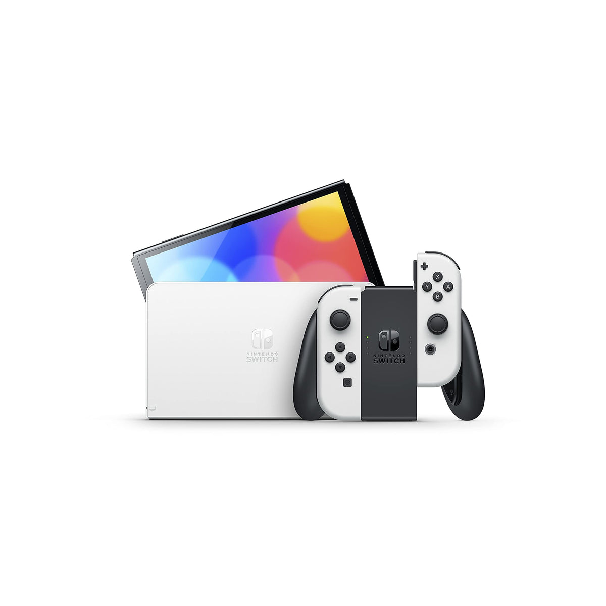 Nintendo Switch – OLED Model w/White Joy-Con