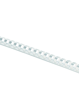 Fellowes 52371, Plastic Combs - Round Back, 3/8 inch, 100 pack, White