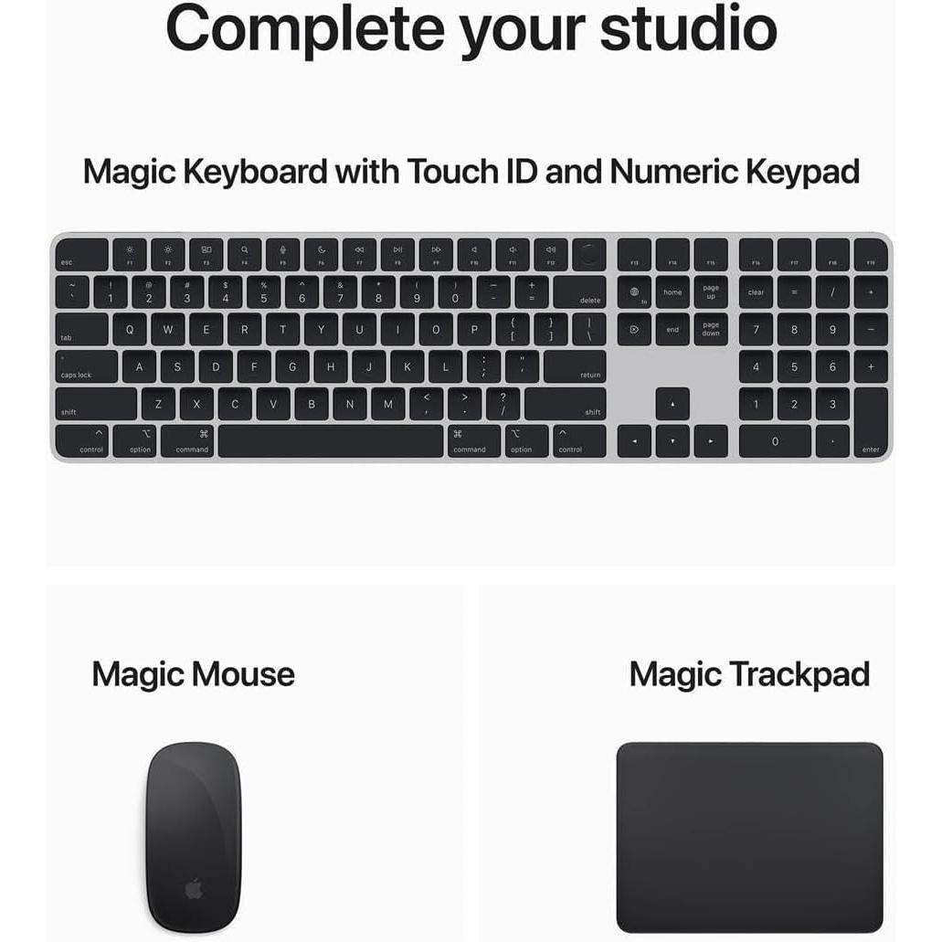 2023 Apple Mac Studio with M2 Max 12-Core / 30-Core, (3.7-inch, 32GB, 512GB SSD) (Renewed Premium)