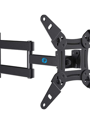 Pipishell Full Motion TV Wall Mount for Echo Show 21/15 and 13-43 Inch Flat Curved Screen TVs & Monitors, Max VESA 200x200mm up to 44lbs, TV Mount Wall Bracket with Rotation Swivel Tilt Extension
