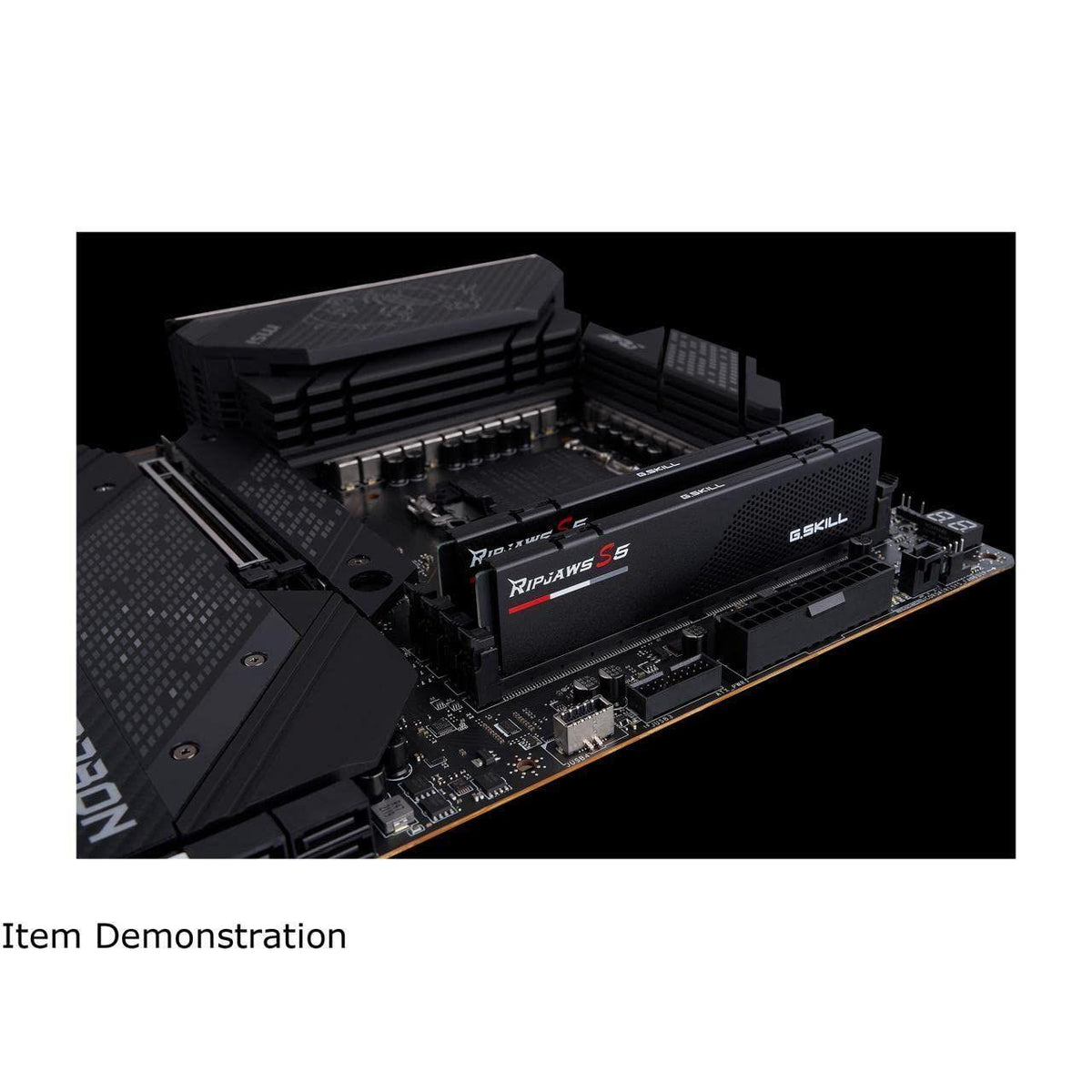 G.SKILL Ripjaws S5 Series (Intel XMP 3.0) DDR5 RAM 48GB (2x24GB) 5200MT/s CL40-40-40-83 1.10V Desktop Computer Memory UDIMM - Matte Black (F5-5200J4040A24GX2-RS5K)