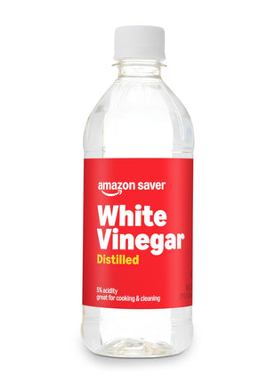 Amazon Saver, Distilled White Vinegar, 16 Fl Oz (Previously Happy Belly, Packaging May Vary)