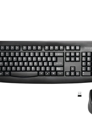 Kensington Pro Fit Wireless Combo Mouse and Keyboard Desktop Set (K72324US), Black