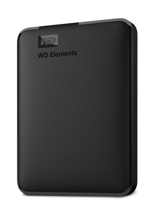 Western Digital WD 1TB Elements Portable External Hard Drive for Windows, USB 3.2 Gen 1/USB 3.0 for PC & Mac, Plug and Play Ready - WDBUZG0010BBK-WESN