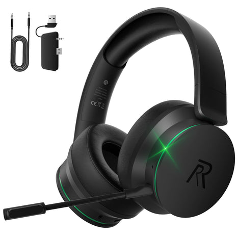 RYR Wireless Gaming Headset BlaGreen