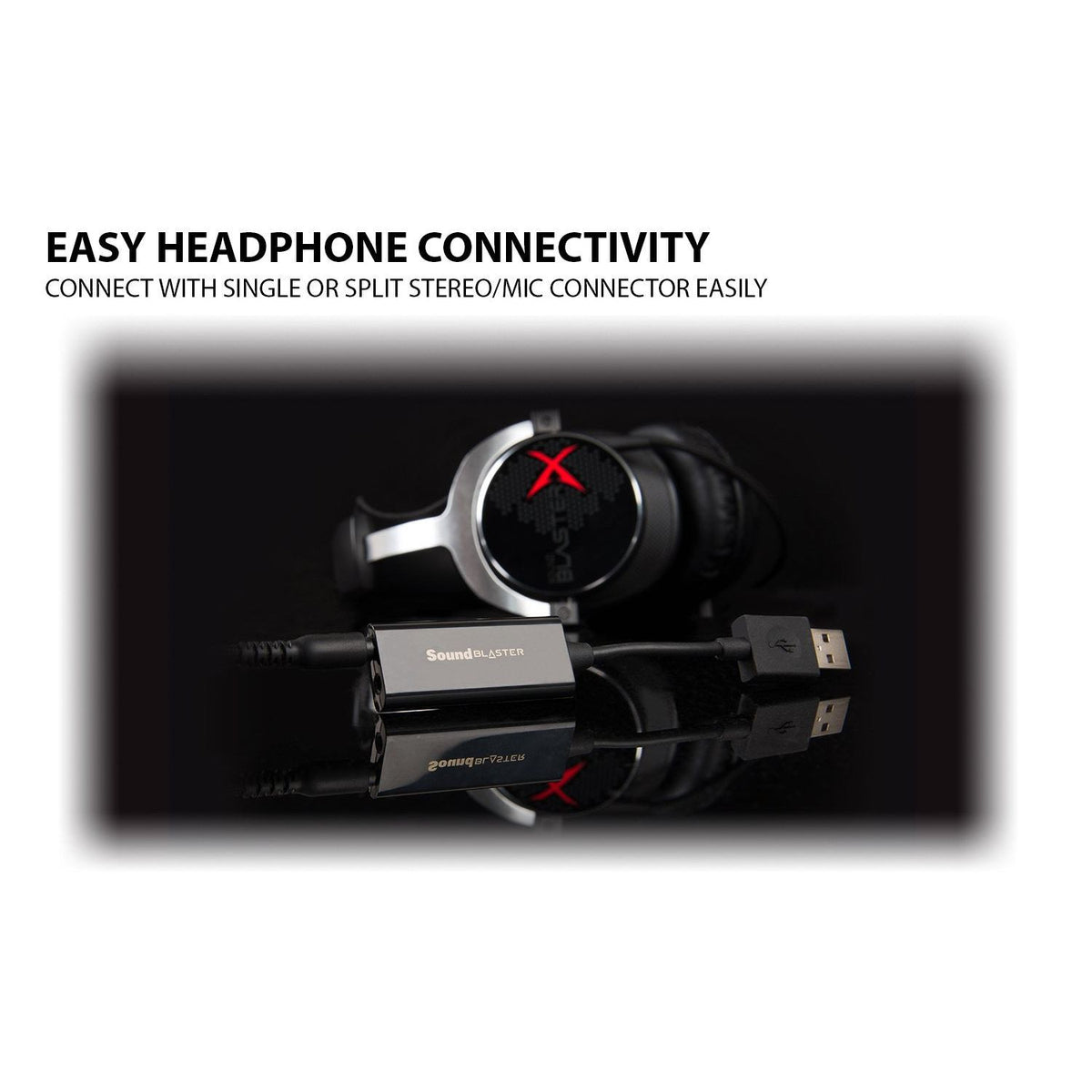 Creative Labs Sound Blaster Play! 3 External USB Sound Adapter for Windows and Mac. Plug and Play (No Drivers Required). Upgrade to 24-Bit 96Khz Playback
