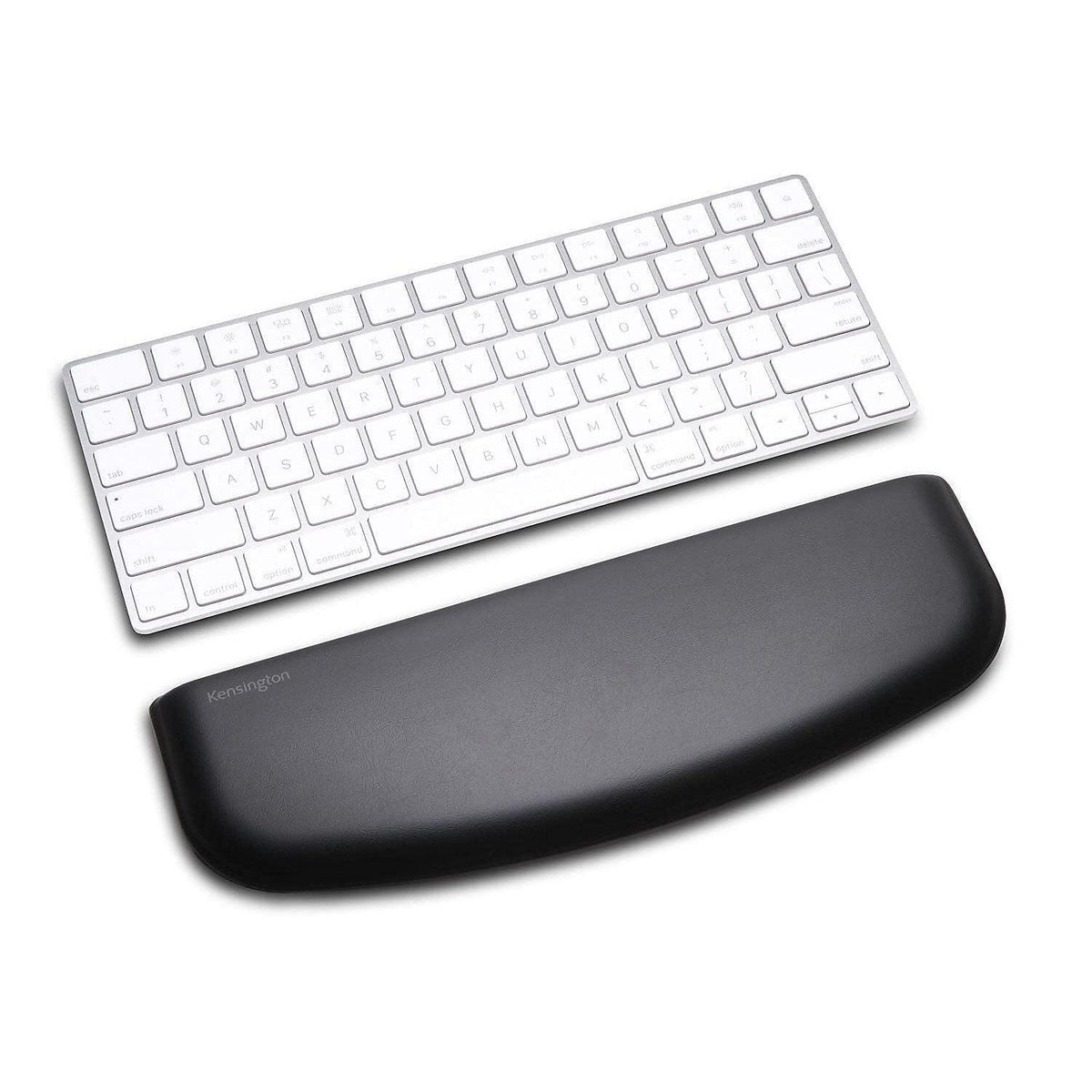 Kensington ErgoSoft Wrist Rest for Slim, Compact Keyboards, Black (K52801WW), 3.9 x 0.4 x 11.1 inches
